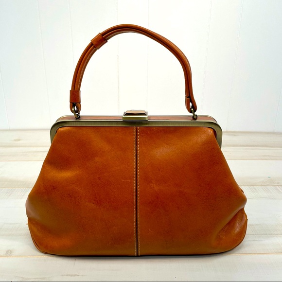 Patricia Nash Tooled Rose Satchel Leather - Picture 2 of 6